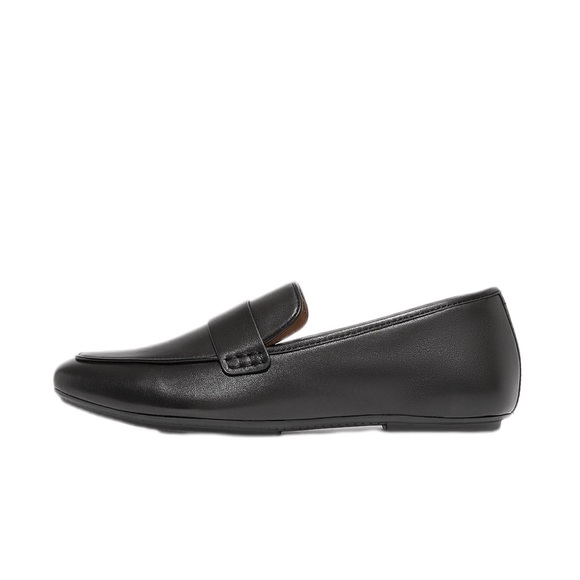 FITFLOP DELICATO Soft Leather Loafers in black New Size 10 - Picture 2 of 10